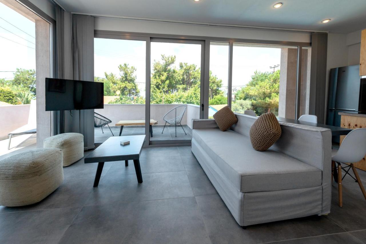 Sunblue Boutique Villas Skala Rachoni  Dış mekan fotoğraf