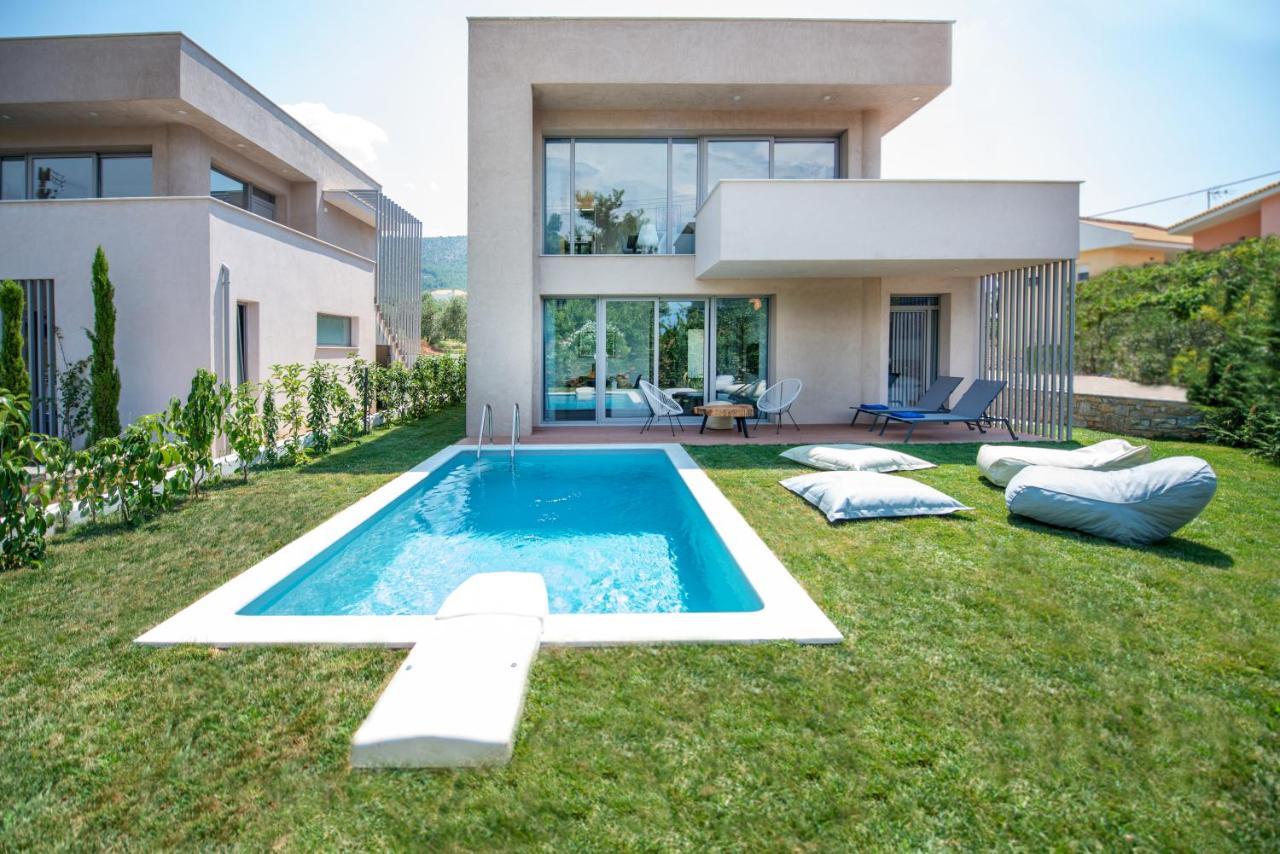 Sunblue Boutique Villas Skala Rachoni  Dış mekan fotoğraf