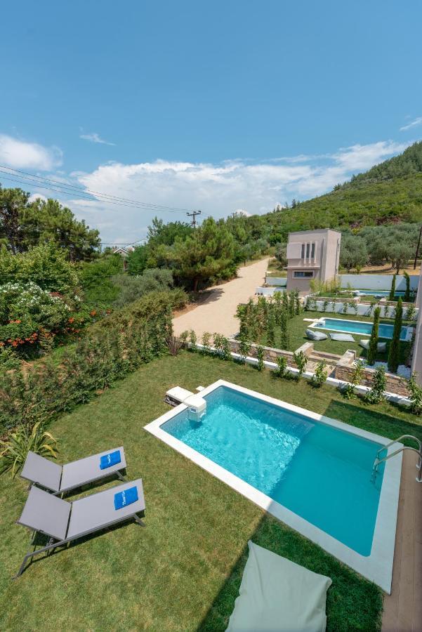 Sunblue Boutique Villas Skala Rachoni  Dış mekan fotoğraf